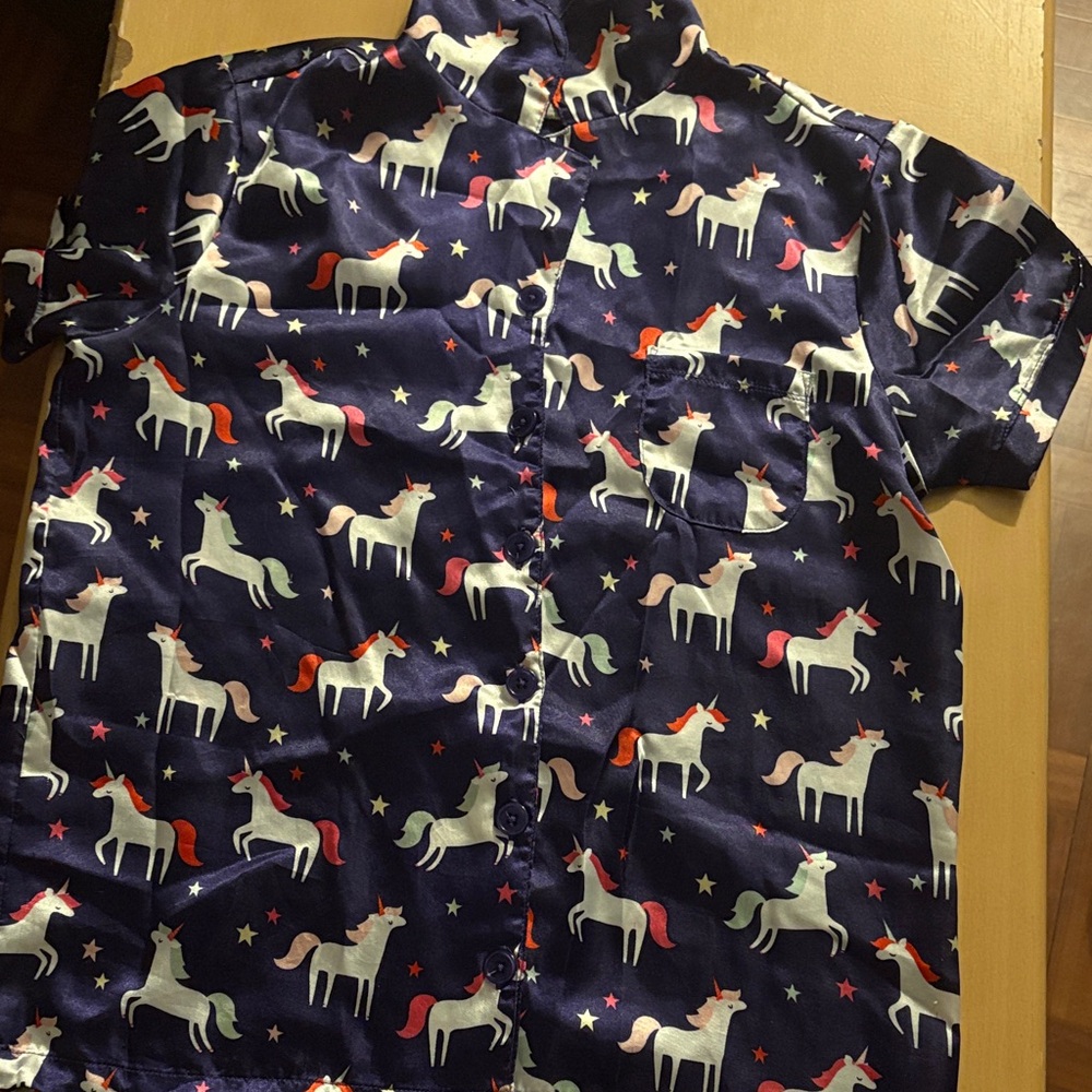 Unicorn Print Kids pajama set